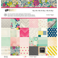 Crate Paper - Flea Market Collection - 12 x 12 Paper Pad