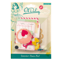 American Crafts - Crate Paper - Oh Darling Collection - Ephemera Pack