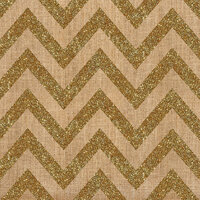 Crate Paper - Craft Market Collection - 12 x 12 Burlap with Glitter Accents - Chevron