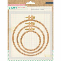 Crate Paper - Craft Market Collection - Wood Hoops