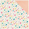 Crate Paper - Confetti Collection - 12 x 12 Double Sided Paper - Celebrate