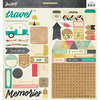 Crate Paper - Journey Collection - Cardstock Stickers with Foil Accents - Accents