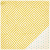 Crate Paper - Poolside Collection - 12 x 12 Double Sided Paper - Sunshine