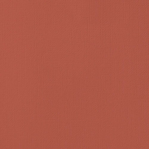 American Crafts - 12 x 12 Cardstock - Weave - Cranberry