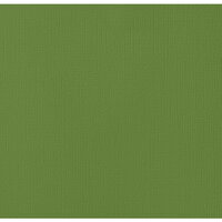 American Crafts - 12 x 12 Cardstock - Weave - Spinach