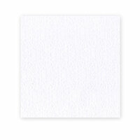 American Crafts - 12 x 12 Damask Cardstock Pack - 25 Sheets - White