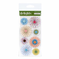 American Crafts - City Park Collection - Delights - 3 Dimensional Stickers - Slide, CLEARANCE