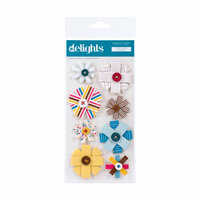 American Crafts - Confetti Collection - Delights - 3 Dimensional Stickers - Party Favor