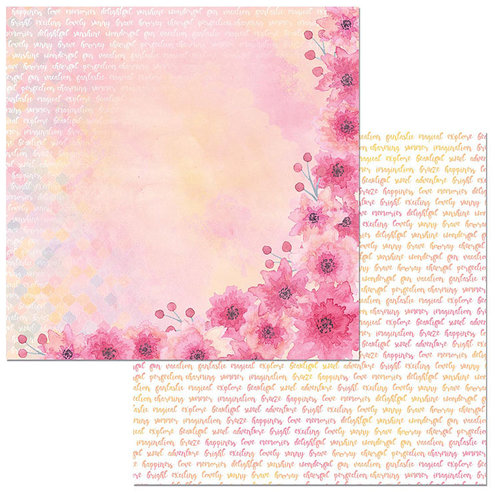 BoBunny - Summer Mood Collection - 12 x 12 Double Sided Paper - Summer Mood