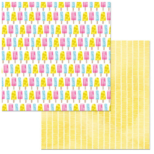 BoBunny - Summer Mood Collection - 12 x 12 Double Sided Paper - Perfection