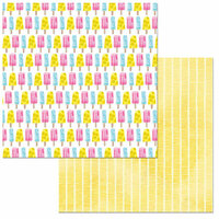 BoBunny - Summer Mood Collection - 12 x 12 Double Sided Paper - Perfection