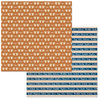Bo Bunny - Stay Awhile Collection - 12 x 12 Double Sided Paper - Coffee