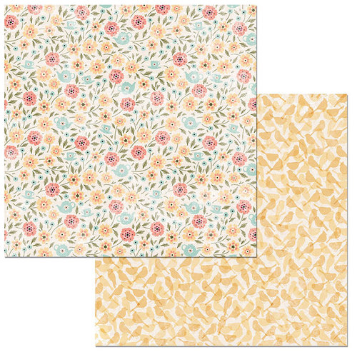 BoBunny - Early Bird Collection - 12 x 12 Double Sided Paper - Enchanted