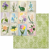 BoBunny - Cottontail Collection - 12 x 12 Double Sided Paper - Springtime