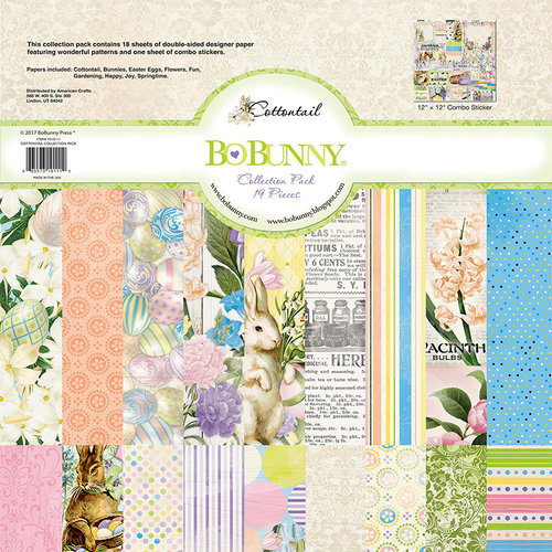 BoBunny - Cottontail Collection - 12 x 12 Collection Pack