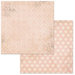 BoBunny - Double Dot Damask Collection - 12 x 12 Double Sided Paper - Dusty Rose