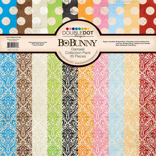 Bo Bunny - Double Dot Damask Collection - 12 x 12 Collection Pack
