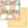 BoBunny - Sunshine Bliss Collection - 12 x 12 Double Sided Paper - Happiness