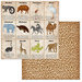 BoBunny - Jungle Life Collection - 12 x 12 Double Sided Paper - Animals