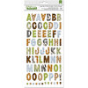 BoBunny - Jungle Life Collection - Thickers - Alphabet