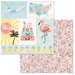 BoBunny - Escape to Paradise Collection - 12 x 12 Double Sided Paper - Dreamy