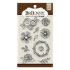 BoBunny - Clear Acrylic Stamps - Simply Flowers