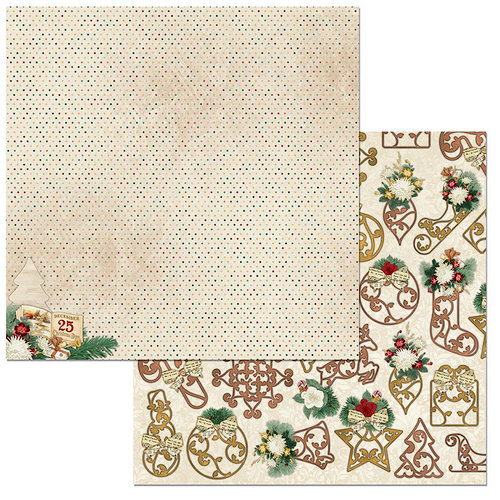 BoBunny - Yuletide Carol Collection - Christmas - 12 x 12 Double Sided Paper - Christmas