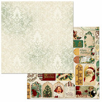 BoBunny - Yuletide Carol Collection - Christmas - 12 x 12 Double Sided Paper - Jolly