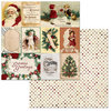 BoBunny - Yuletide Carol Collection - Christmas - 12 x 12 Double Sided Paper - Kris Kringle