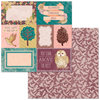 BoBunny - Floral Spice Collection - 12 x 12 Double Sided Paper - Take Flight
