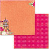 Bo Bunny - Sweet Clementine Collection - 12 x 12 Double Sided Paper - Sweet Clementine