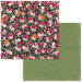 Bo Bunny - Sweet Clementine Collection - 12 x 12 Double Sided Paper - Bouquet