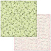 Bo Bunny - Sweet Clementine Collection - 12 x 12 Double Sided Paper - Roses