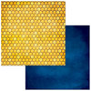Bo Bunny - Bee-utiful You Collection - 12 x 12 Double Sided Paper - Honeycomb