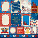BoBunny - Celebrating Freedom Collection - 12 x 12 Double Sided Paper - Patriotic
