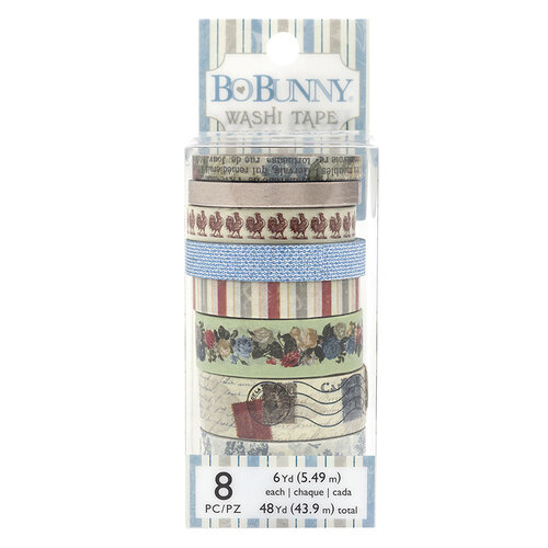 BoBunny - Boulevard Collection - Washi Tape with Foil Accents