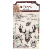 BoBunny - Christmas Treasures - Clear Acrylic Stamps
