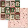 BoBunny - Christmas Treasures - 12 x 12 Double Sided Paper - Reindeer