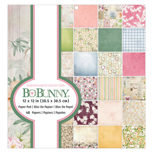 BoBunny - Garden Grove Collection - 12 x 12 Paper Pad