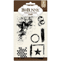 BoBunny - Clear Acrylic Stamps - Terrific Textures