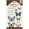 BoBunny - Clear Acrylic Stamps - Beautiful Butterfly