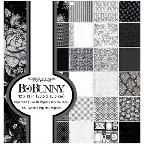 BoBunny - Tuxedos and Tiaras Collection - 12 x 12 Paper Pad