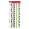 American Crafts - Pebbles - Welcome Christmas Collection - Stickers - Border