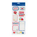 American Crafts - Pebbles - Fresh Goods Collection - 3 Dimensional Stickers - Phrases and Icons