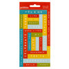 American Crafts - Pebbles - Seen and Noted Collection - Embossed Adhesive Labels - Label Maker Phrases - Multicolored
