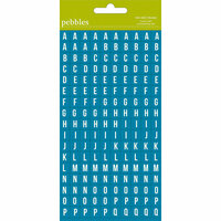 American Crafts - Pebbles - Family Ties Collection - Stickers - Mini Alphabet