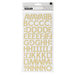 American Crafts - Pebbles - Family Ties Collection - Thickers - Corrugated - Togetherness - Vanilla