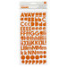 American Crafts - Pebbles - Basics Collection - Thickers - Foam Stickers - Apricot