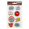 American Crafts - Pebbles - Party with Amy Locurto - 3 Dimensional Stickers - Hero