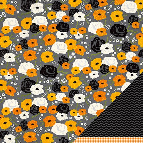 Pebbles - Thirty One Collection - Halloween - 12 x 12 Double Sided Paper - Mystical